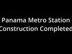 Estación de metro de Panamá Edificio de acero Estructura de acero